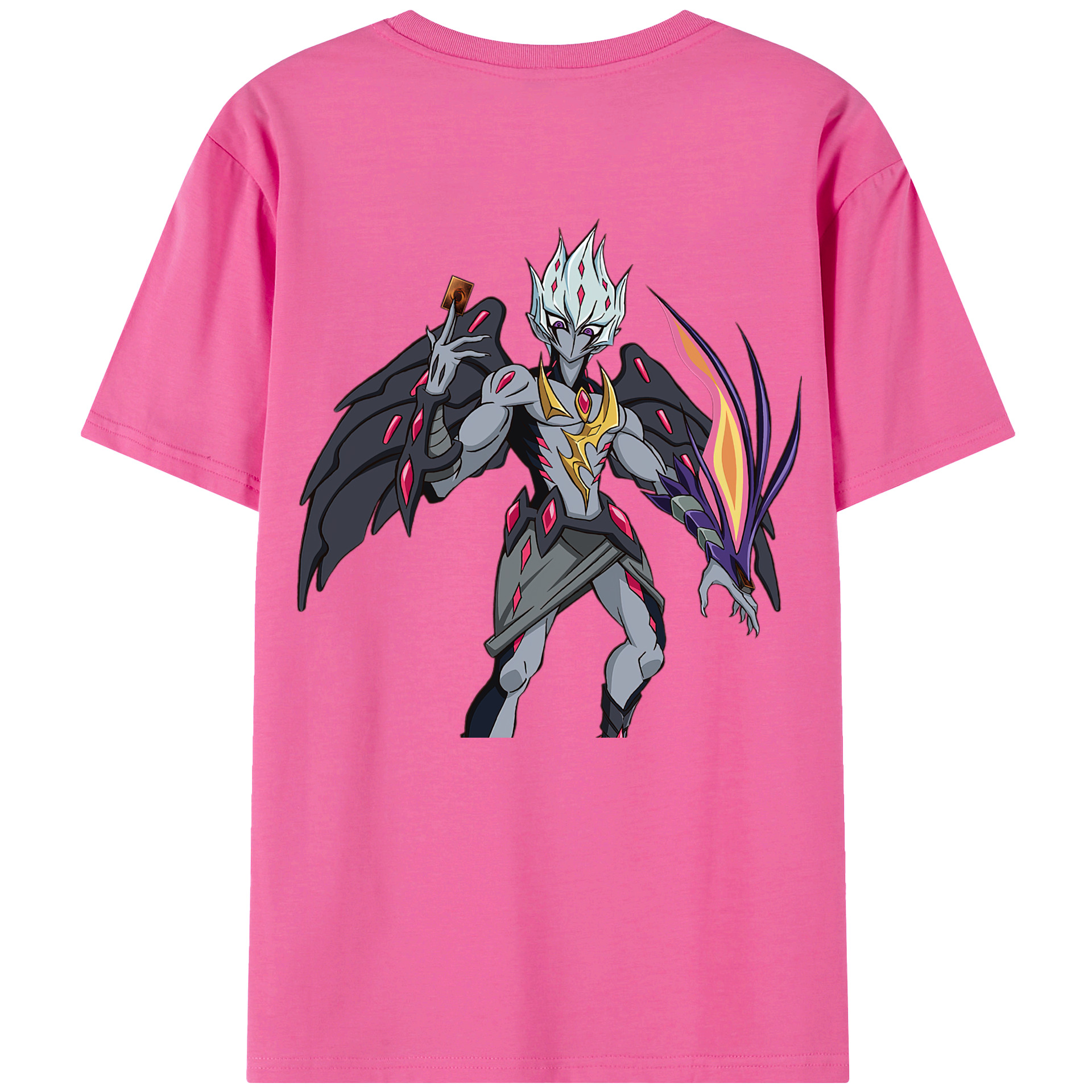 （画像用） 遊☆戯☆王 Yu-Gi-Oh! レディース半袖Tシャツ(バックプリント)